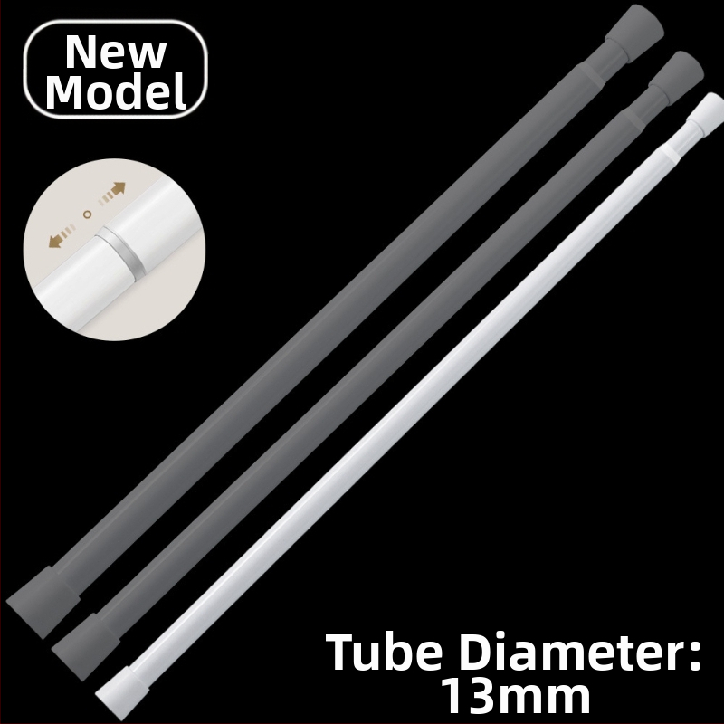 Best Window Decorations teleskopinė užuolaidų lazda – geležies, šiuolaikiškas minimalistinis stilius, pritaikoma