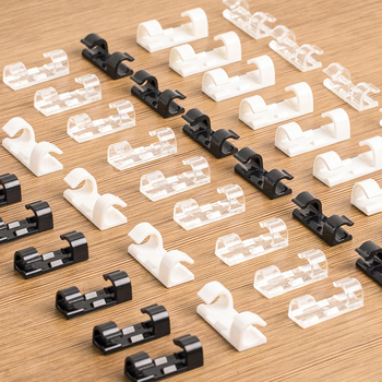 Suport pentru cabluri pentru organizare, din plastic, stil simplu și modern, pentru depozitare pe birou și în dormitor