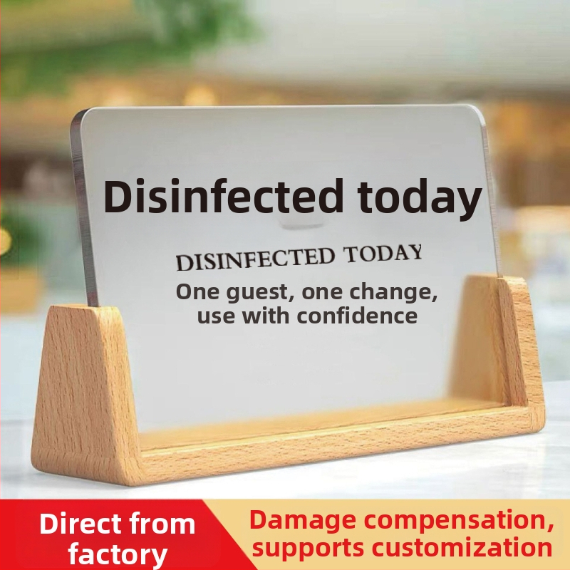 Akrilo viešbučio kambario ženklas, UV spausdinimas, pritaikoma pavardės plokštelė, kilmė Nanjing Jiangsu