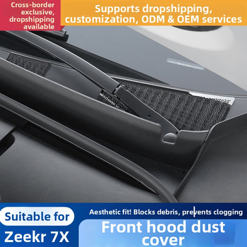 Roostevabast terasest esikaitse ja putukavõrk Zeekr 7X mootoriboksi kaitseks