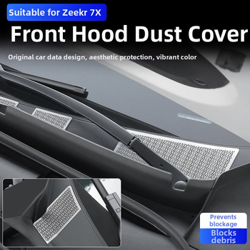 Roostevabast terasest esikaitse ja putukavõrk Zeekr 7X mootoriboksi kaitseks