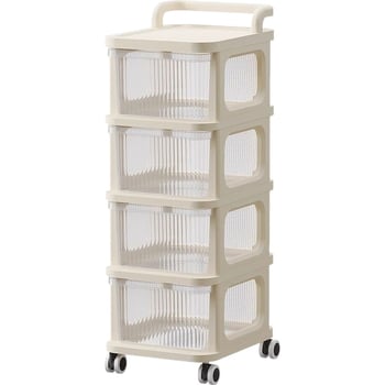 Raft plastic cu sertare pe role, 6 etaje, portabil, pentru podea, multifuncțional