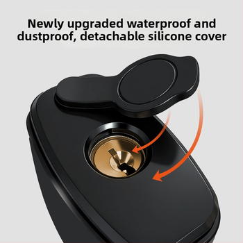 Bwqc-n1 vandeniui atspari korpuso spyna su tiesioginiu atidarymu — PVC+geležies+vario konstrukcija, skirta spintelėms, kambarių durims ir sandėliams, įgaliota privataus prekinio ženklo