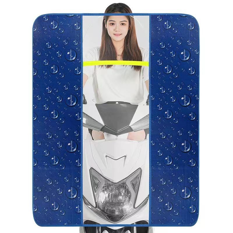 Κάλυμμα εμπρός παρμπρίζ ηλεκτρικού μοτοποδηλάτου, HD διαφανής μεμβράνη, υλικό: αλουμινίου φιλμ + PVC, μοντέλο 001, απόσταση between καθρεφτών μέχρι 85 εκ, προστασία από τον ήλιο, αναδιπλούμενο