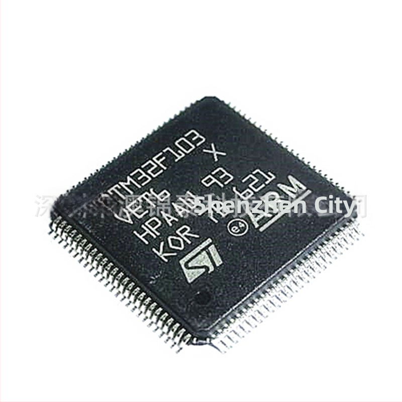 STM32F103VET6 MCU – ARM 32-bit Cortex-M3, LQFP100 balenie, mikrokontrolér zo série STM32