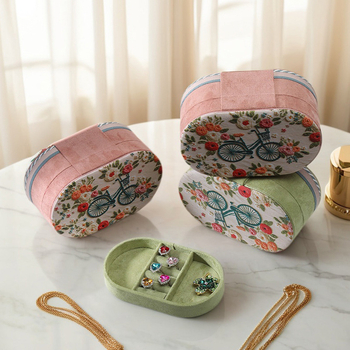 Kutija za nakit od baršuna, kutija za pakiranje za ogrlice i privjeske, pakiranje nakita (Materijal: Velvet fabric; Tip pakiranja: packing box; Namjena: pakiranje ogrlica i privjesaka)