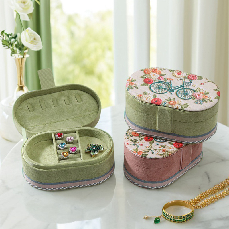 Kutija za nakit od baršuna, kutija za pakiranje za ogrlice i privjeske, pakiranje nakita (Materijal: Velvet fabric; Tip pakiranja: packing box; Namjena: pakiranje ogrlica i privjesaka)