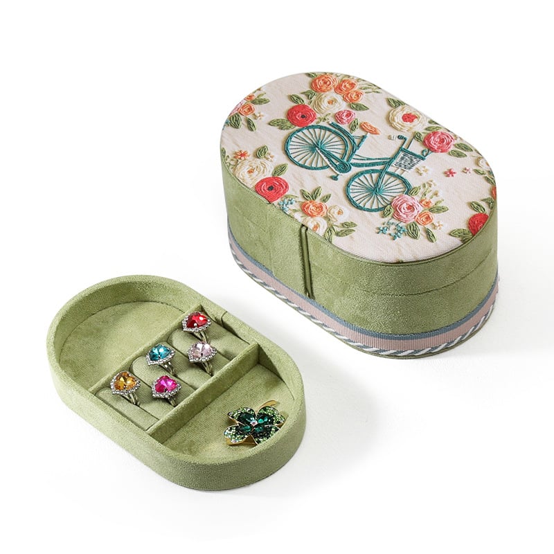 Kutija za nakit od baršuna, kutija za pakiranje za ogrlice i privjeske, pakiranje nakita (Materijal: Velvet fabric; Tip pakiranja: packing box; Namjena: pakiranje ogrlica i privjesaka)