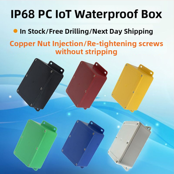 IP68 atsparus ugniai ir vandeniui ABS plasto korpusas lauko stebėjimo kabelių ir gatvių apšvietimo jungčių dėžutė