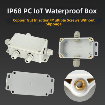 IP68 atsparus ugniai ir vandeniui ABS plasto korpusas lauko stebėjimo kabelių ir gatvių apšvietimo jungčių dėžutė
