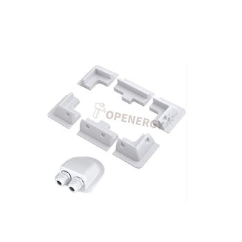 Kutija za spojne žice za RV, dvostruki otvor, zaštita od prskanja, plastično kućište, dodatak za fotonaponski nosač