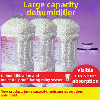 Kalcija chlorido granules – drėgmės absorbentas, dėžutėje, skirtas namų naudojimui