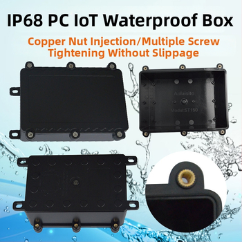 Išorinė atspari vandeniui jungčių dėžė, plastikinis PC korpusas elektriniam valdymui ir prietaisams — AOLAISITE; tinkama išoriniams kabeliams: apšvietimas, varikliai, valdikliai, maitinimo šaltiniai, buitinė technika