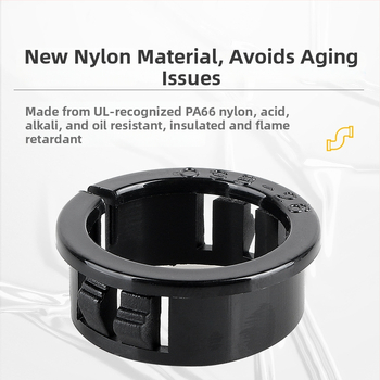 Avatud tüüpi kaablite kaitseklips, nailonplastist, jaotuskastide jaoks