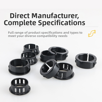 Avatud tüüpi kaablite kaitseklips, nailonplastist, jaotuskastide jaoks