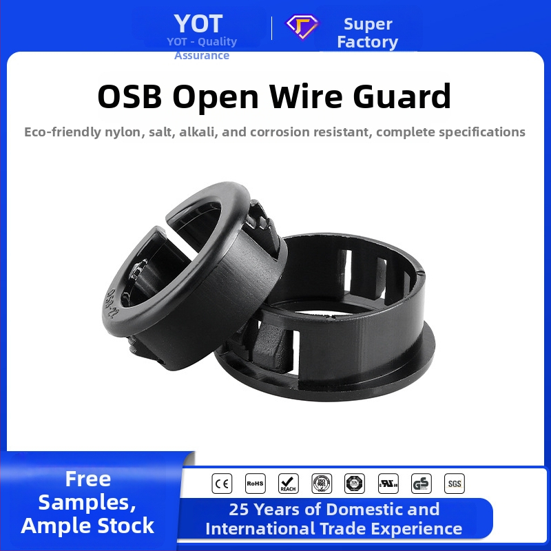 Avatud tüüpi kaablite kaitseklips, nailonplastist, jaotuskastide jaoks