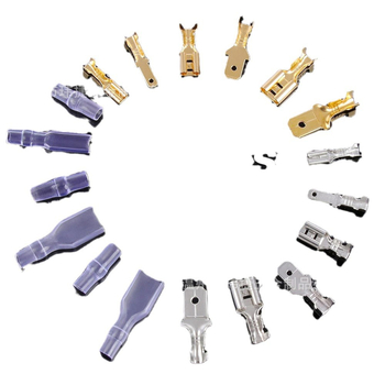 Weijie Terminal cu arc pentru crimpare – pereche de 1 poli, contacte Cu/fier pentru cablare electronică