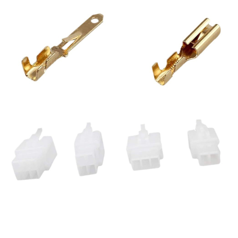 Kit conector cablu auto, 6 pini, izolator din alamă, model Line-to-Line