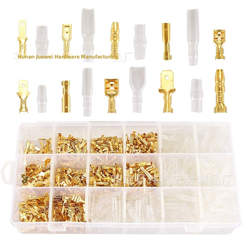 Weijie 1 polių laidų terminalų rinkinys automobilių elektronikai, 450 vnt.