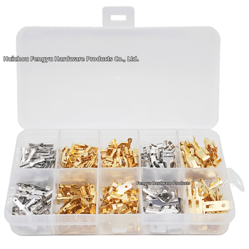 Spade tipo crimpt terminal plug spring, vienpolinis, automobilių elektronikai.