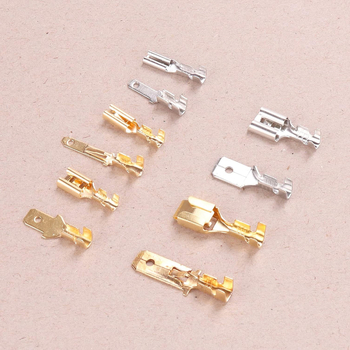 Terminal spade crimp plug spring, mono-polar, pentru electronice auto.