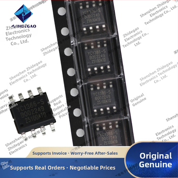 Bluetooth IC pre selfie tyč s protokolom 2,4 GHz a 32‑bitovým MCU, balenie SOP‑8, YC1386-S