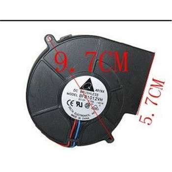 USB turbinski ispušni ventilator velikog protoka zraka, Delta 9733, 5V/12V 2.7A