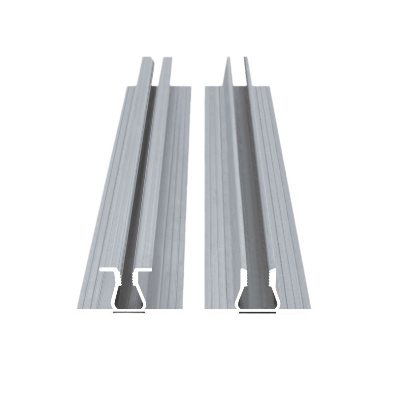 Panou mural din aliaj de aluminiu, profil în formă de U, grosime 1,2 mm, rezistent la umezeală, impermeabil, durabil, stil modern minimalist