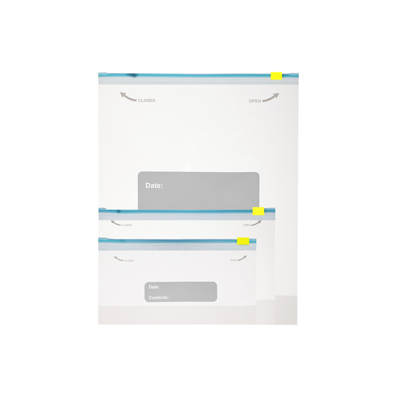 Σακούλα κενού για συντήρηση τροφίμων (κατάψυξη), PE, παχύτερη, με αυτοσφράγιση, κατάλληλη για κατάψυξη (-60°C–100°C), συσκευασία 15/20/25 τεμάχια