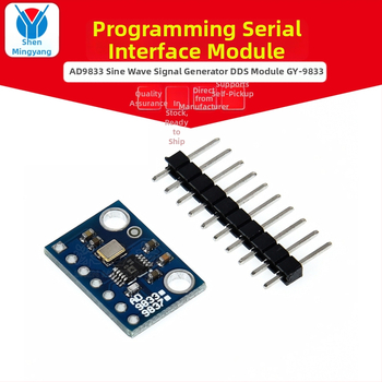 AD9833 DDS sinusoidės signalo generatoriaus modulis su serijiniu ryšiu (GY-9833)