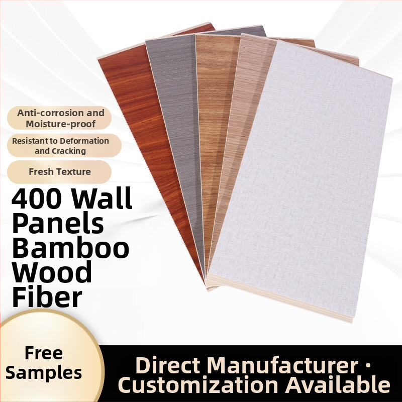 Integruotos bambuko pluošto sienų ir lubų panelė - be siūlių, šiuolaikiškas paprastumas; Medžiaga: bambuko pluoštas; Garso izoliacija: vidutinė; Šilumos laidumas: vidutinis