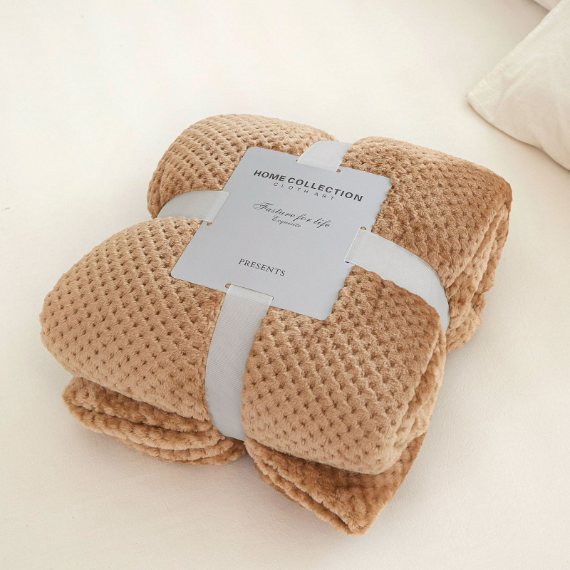 Κουβέρτα φλίς κοραλλί, πολυεστερικό νήμα, 300gsm, άνοιξη και φθινόπωρο, διαθέσιμη παραμετροποίηση