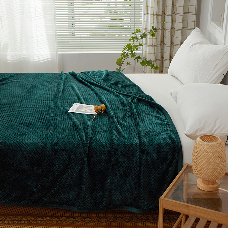 Κουβέρτα φλίς κοραλλί, πολυεστερικό νήμα, 300gsm, άνοιξη και φθινόπωρο, διαθέσιμη παραμετροποίηση