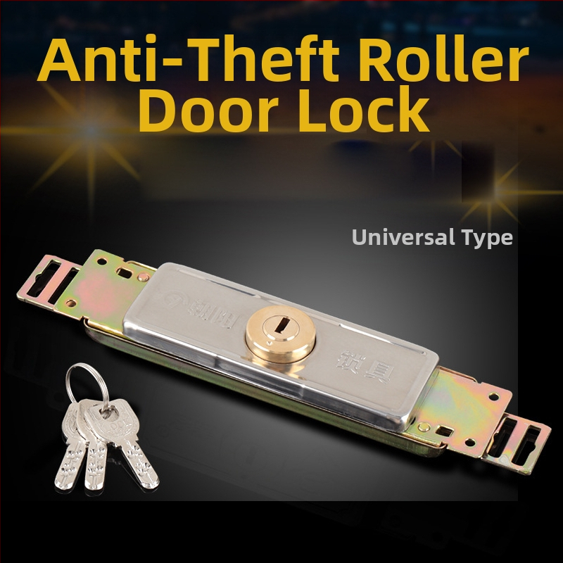 Chaoyang slēdzene ruļļu durvīm – mortise slēdzene, ar vara kodolu, piemērota vidēja atvēruma ruļļu durvīm