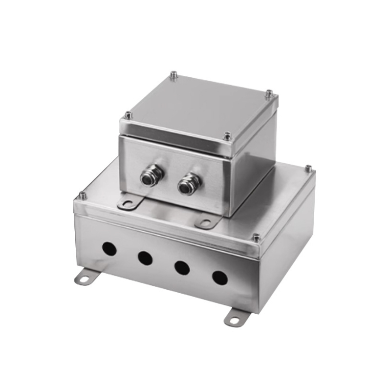 304 vanjska nehrđajuća čelična terminalna kutija, vodootporna kutija za spojeve, 1 mm debljina ploče, CCC certifikat