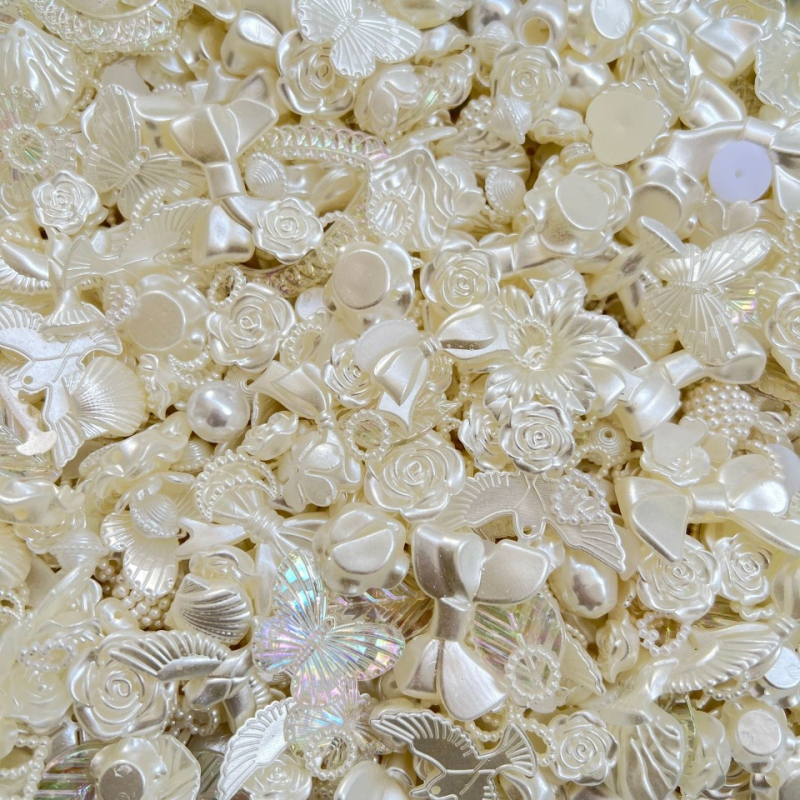 Telefono dėklo DIY karoliukų rinkinys su rožių formos kaspinu perlėmis — laisvieji karoliukai, medžiaga: plastikas/lydinys, elektroplatinimas, DD Accessories, Pavasaris 2024