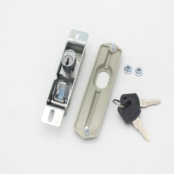 Încuietoare Thumb Model 001 pentru dulap metalic cu ușă glisantă – Plastic/Oțel, pentru dulapuri de birou