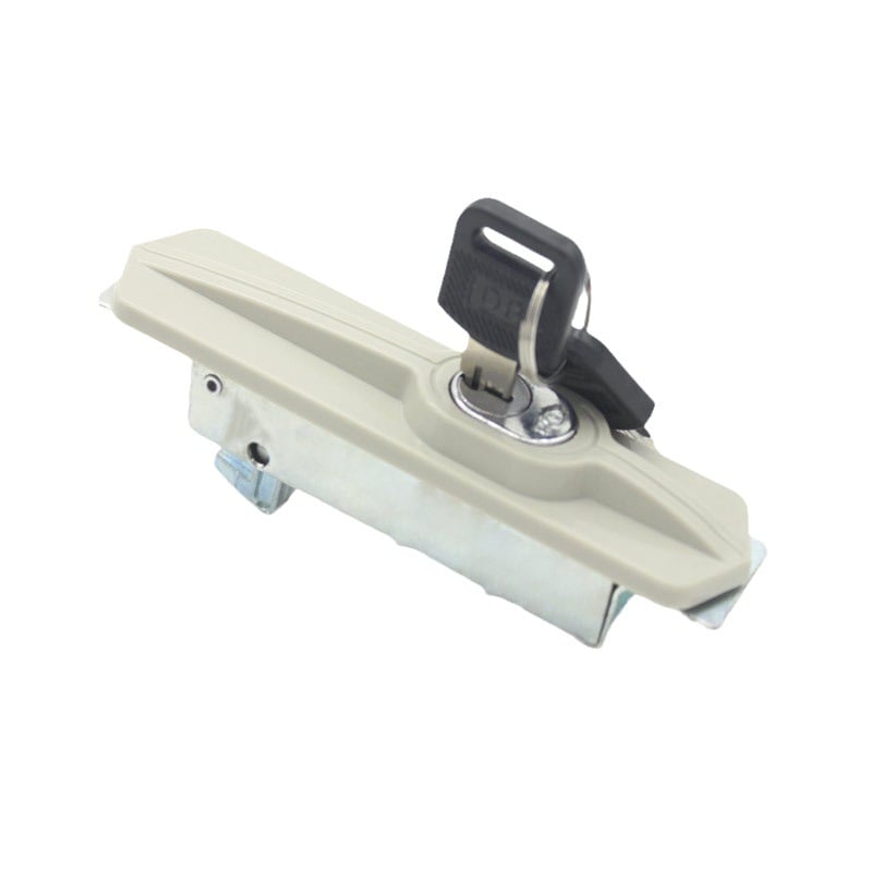 Încuietoare Thumb Model 001 pentru dulap metalic cu ușă glisantă – Plastic/Oțel, pentru dulapuri de birou