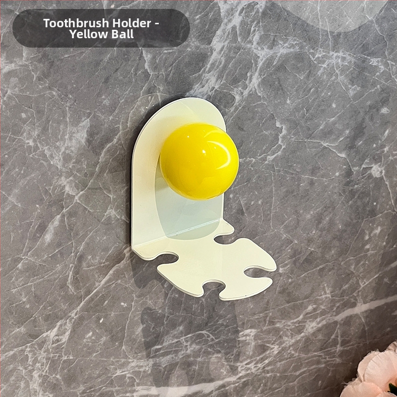 Dantų šepetėlių laikiklis, sieninis montavimas, magnetinis pritraukimas, plastmasinis, galimybė logotipui