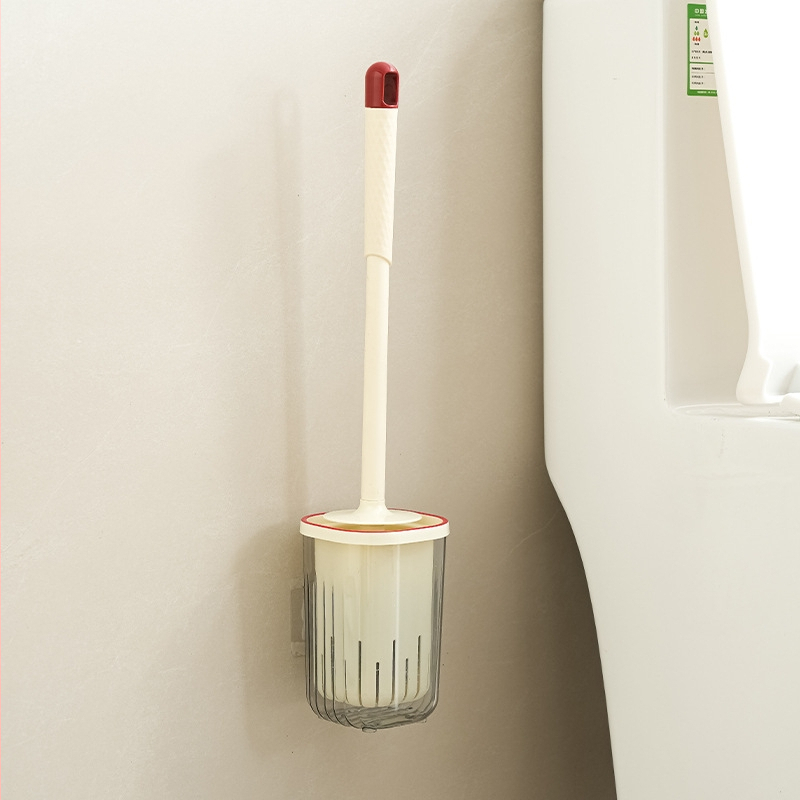 Park soo Sieninis WC šepetėlių rinkinys su ilga rankena, plastikinis, be gręžimo