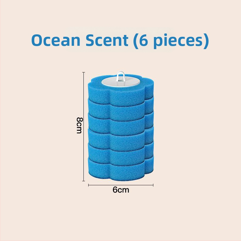 Vienkartinė tualeto šepetėlis su atsarginės galvutės komplektu, sieninis montavimas, Saint-wang plastikas, šiuolaikiškas paprastas stilius