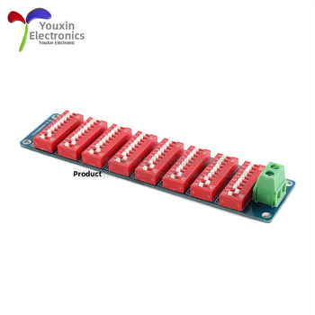 Programuojamas rezistorių plokštelės modulis, diapazonas 0,1 Ω–9 999 999 Ω, aštuonių segmentų tipas, tikslumas 1%