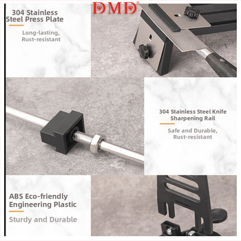 Deimantinis aštrintuvas virtuvės peiliams ir žirklėms, 700 g, granulacija 240/600/1000