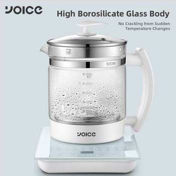 Klaasist tervise keedukann, mudel Y-YSH3, maht alla 2 L, 800 W