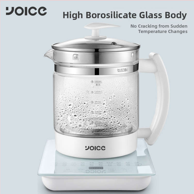 Sklenený hrniec na odvar pre zdravie, model Y-YSH3, kapacita pod 2 l, 800 W