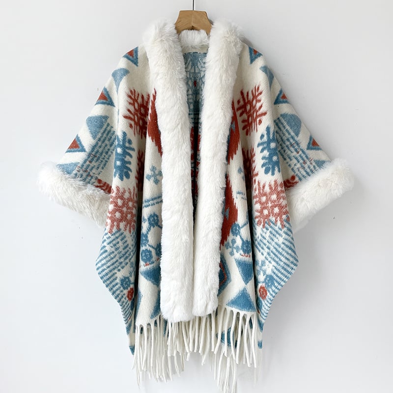 Sieviešu ceļojumu šalle, rūtīgs raksts, poliesters, džakarda audums, silta rudens–ziemas sezonai