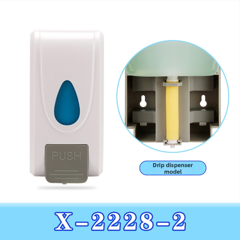 Putų muilo dozatorius, sieninis, rankinis spaudimas, ABS inžinerinis plastikas, injekcinis formavimas, šiuolaikinis stilius, prekinis ženklas Imperial department