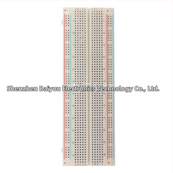 MB-102 breadboard eksperimentų rinkinys su DuPont laidais ir breadboard maitintuvo moduliu — DIY elektroninė plokštė (Modelis BYS459-1500)