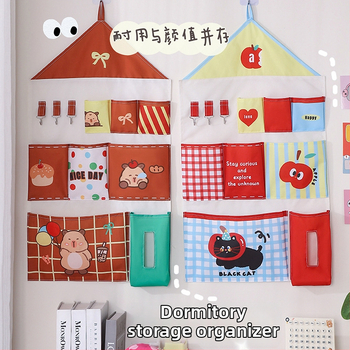 Visiaca taška na skladovanie z polyestera, na stenu, do spálne, viacúčelová