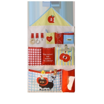 Viseća torba za pohranu od poliestera, zidna montaža, za spavaću sobu, višestruka namjena